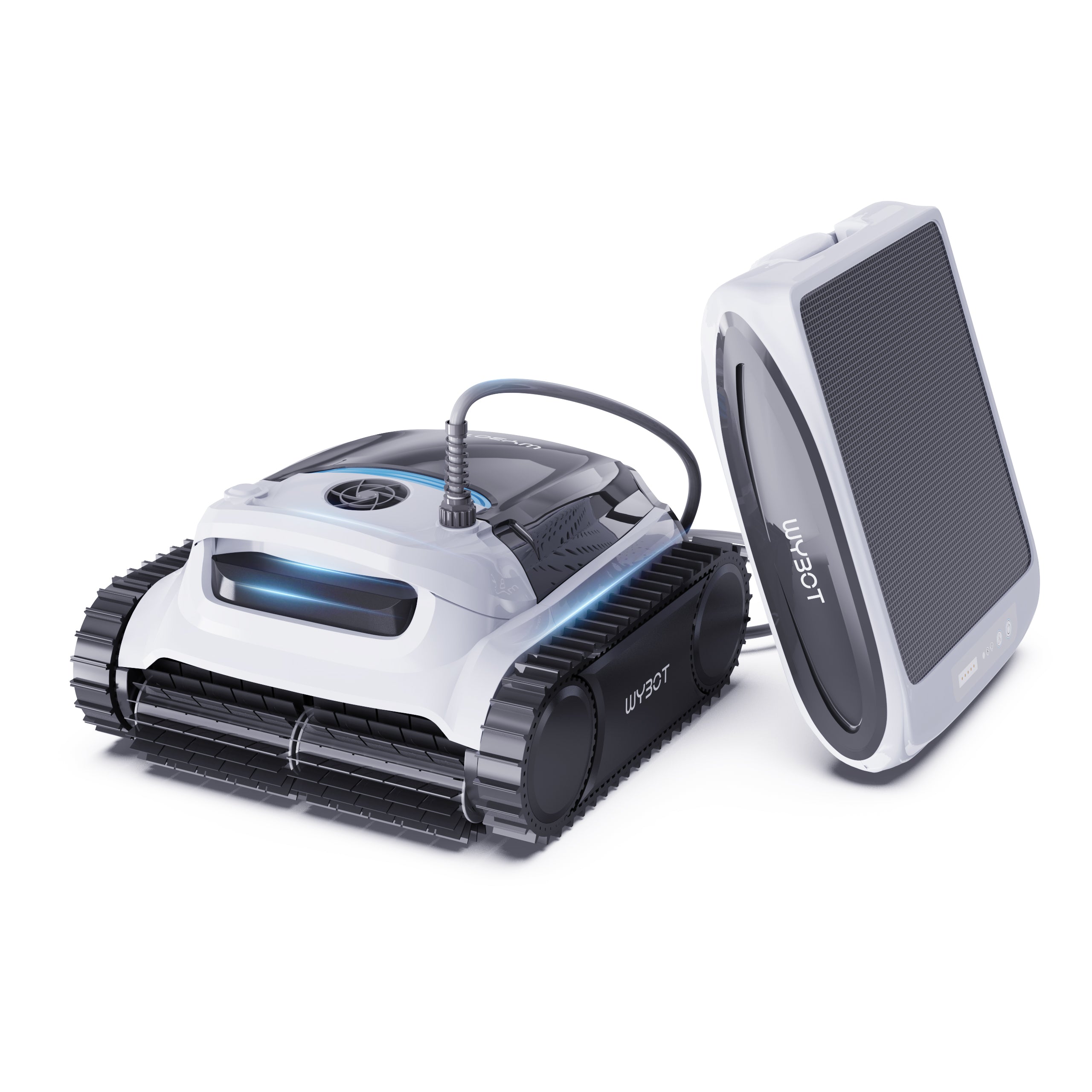 Solar Power WYBOT M1 Ultra Highend Cordless Robotic Pool Cleaner