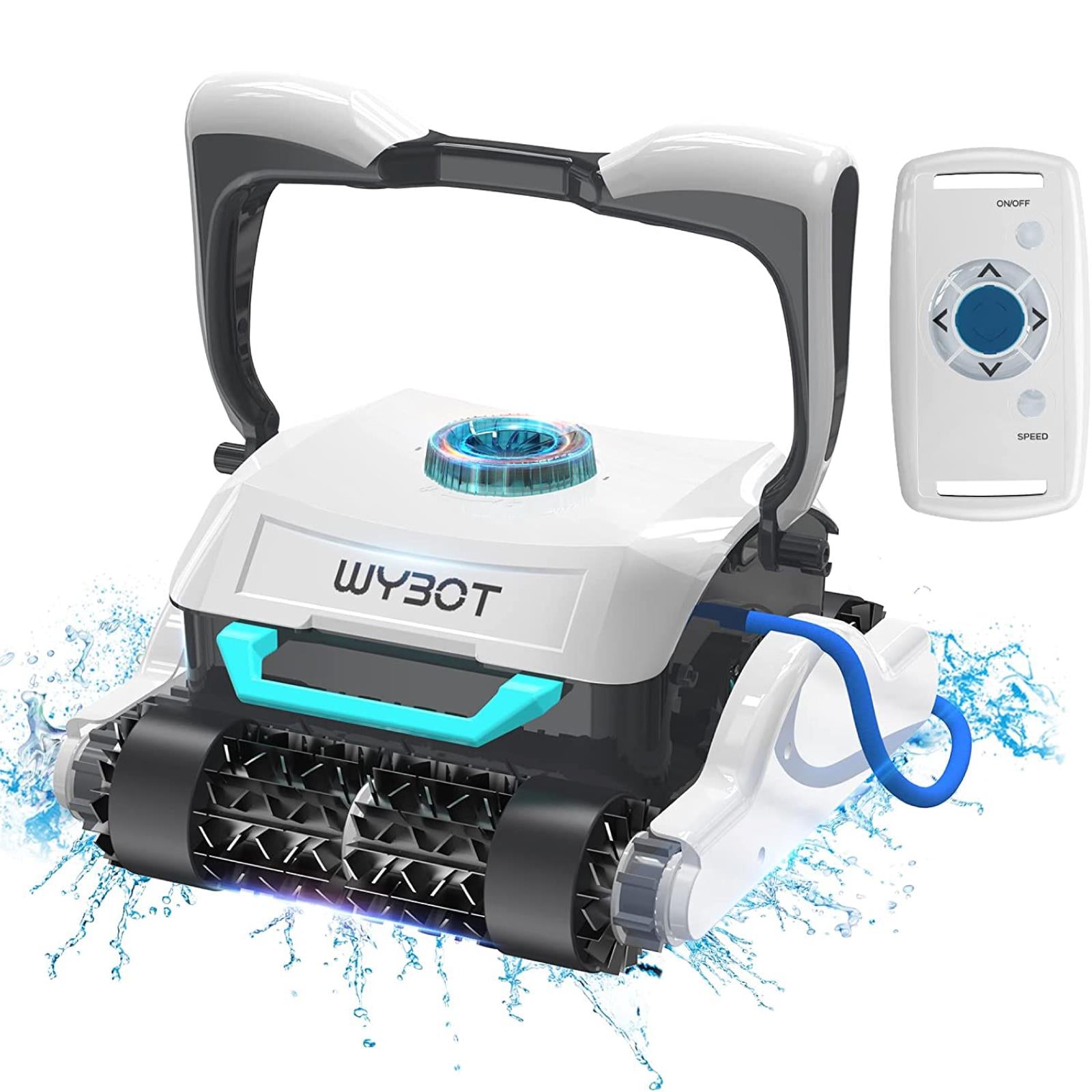 WYBOT Grampus 1300 Corded Robotic Pool Cleaner with Remote Control