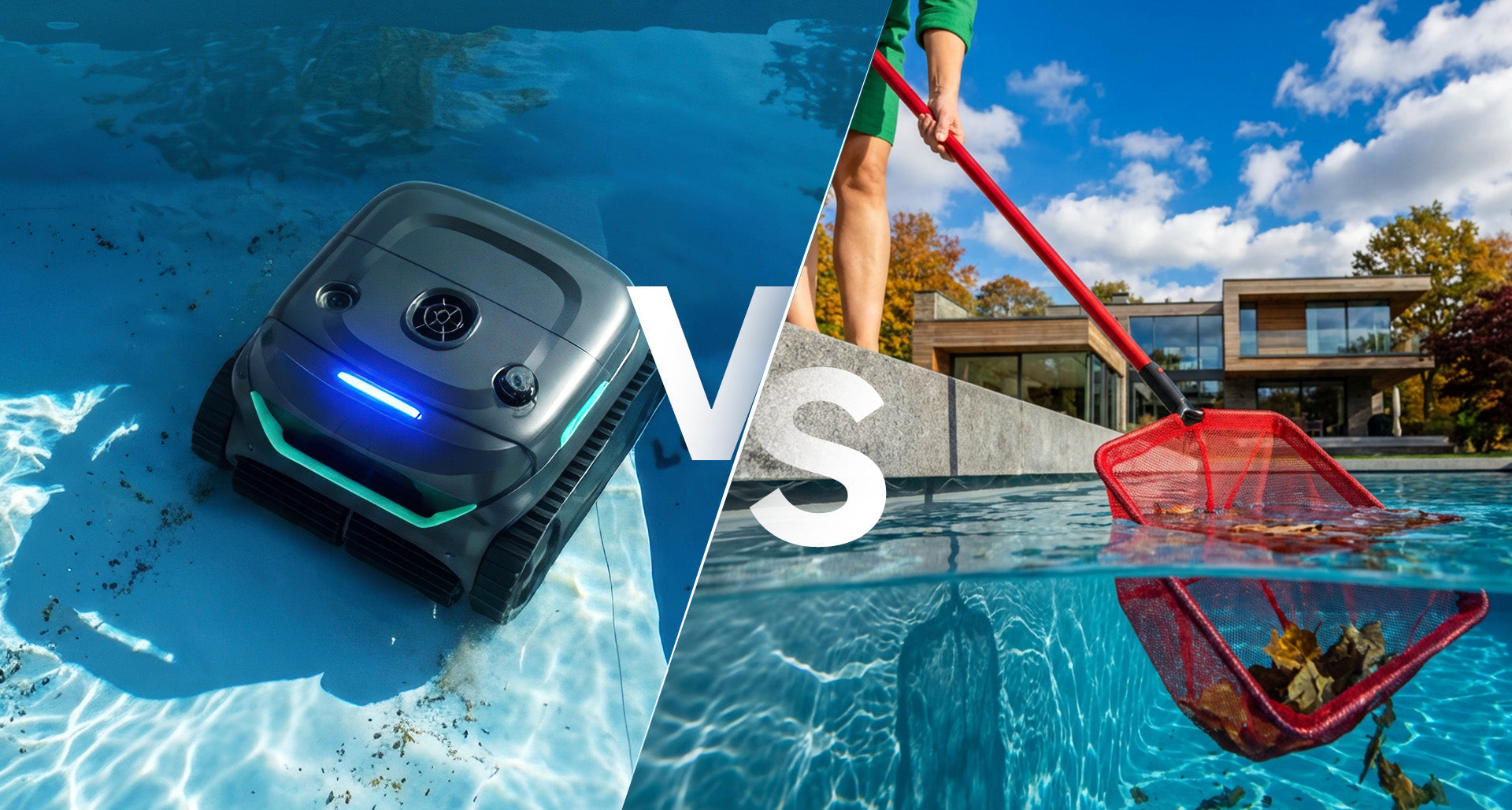 Manual Pool Cleaning vs. Robotic Cleaning in Winter: Is a Pool Robot Worth It?