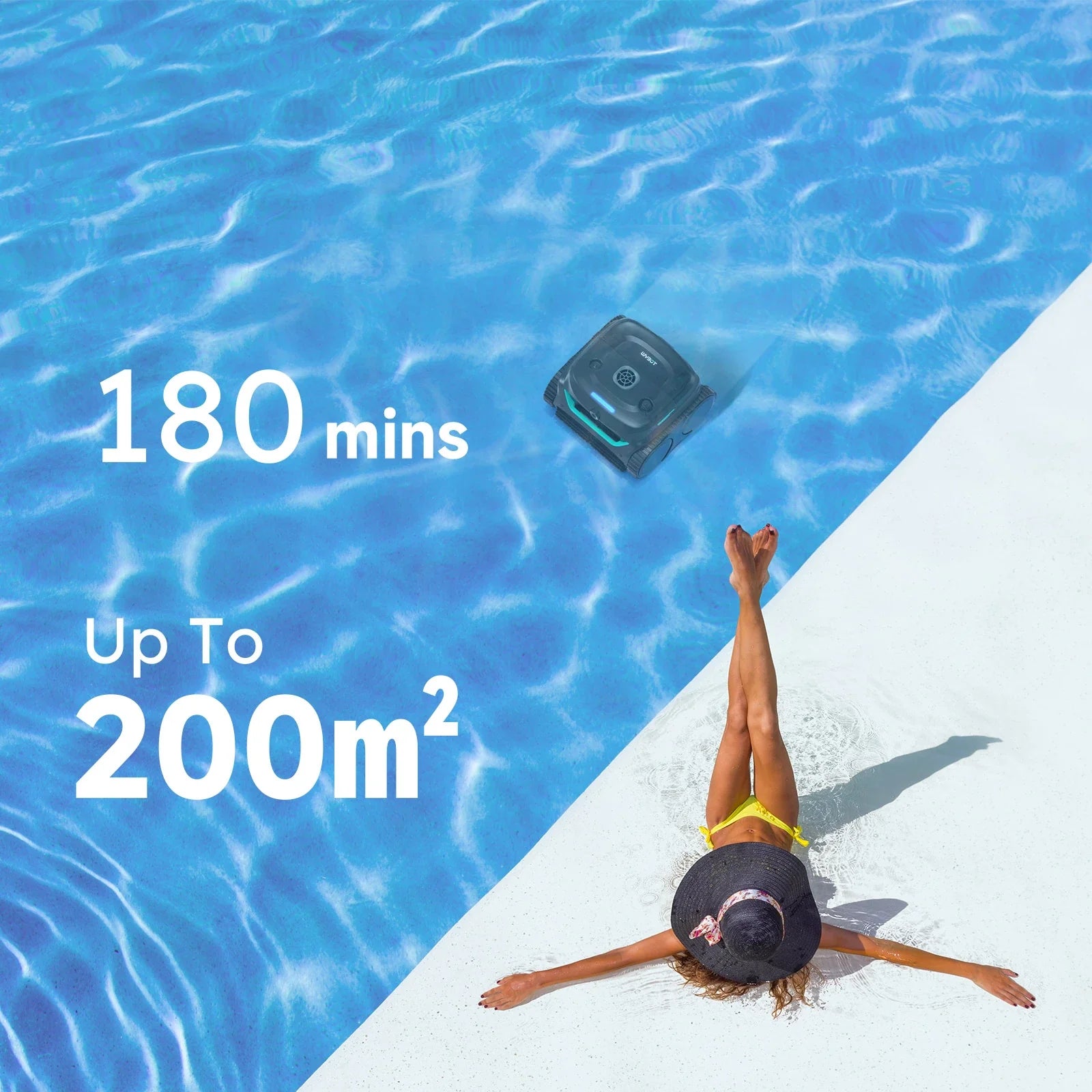 Pool Cleaner Robot Cordless: Turn Pool Cleaning into a One-Click Job
