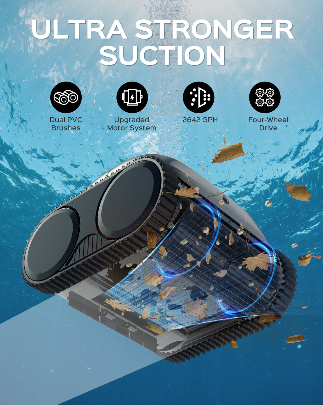 WYBOT C1 Cordless Robotic Pool Cleaner