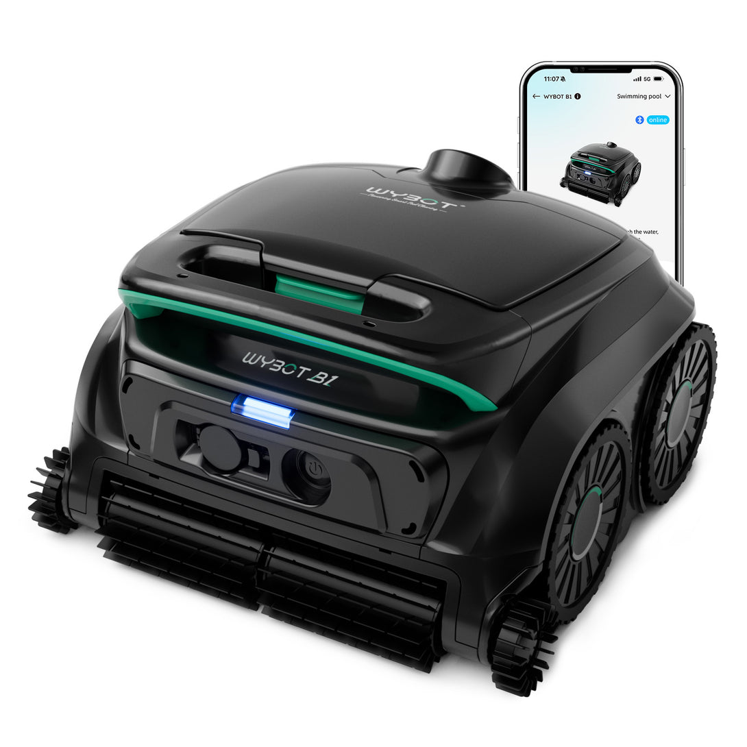 WYBOT B1 Cordless Robotic Pool Cleaner for Above Ground/In-Ground Pool