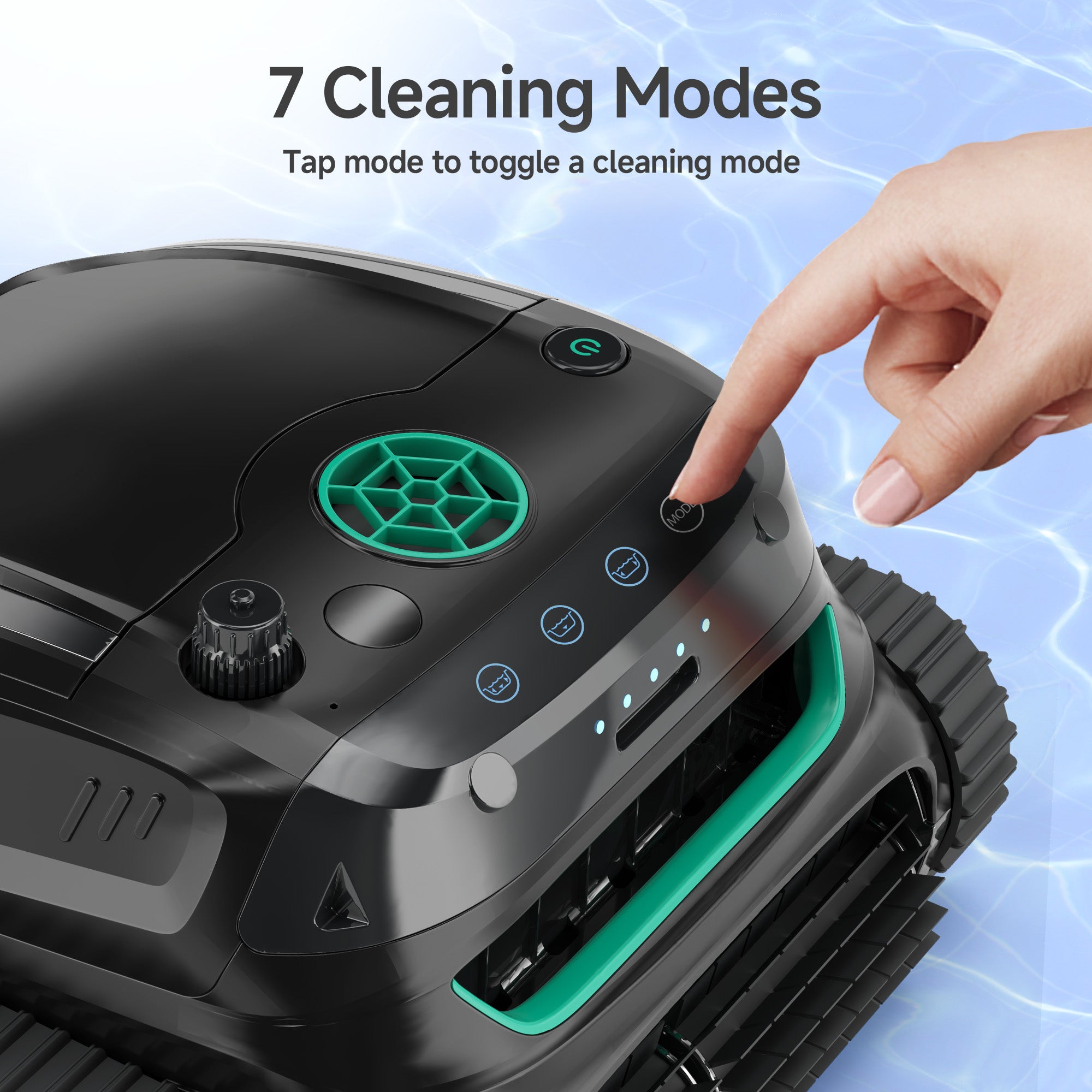 WYBOT S2 Cordless Robotic Pool Cleaner Smart Navigation Pool Robot Vacuum