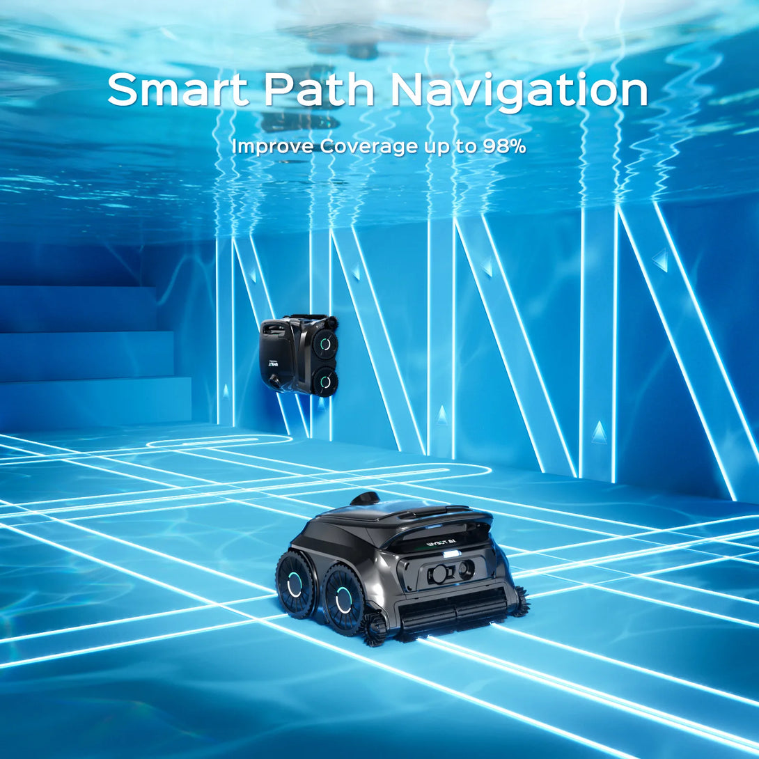 WYBOT B1 Cordless Robotic Pool Cleaner for Above Ground/In-Ground Pool