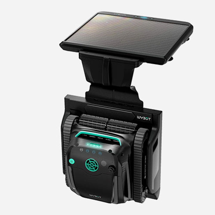 WYBOT S2 Solar with Solar-Powered Charging Dock Robotic Pool Cleaner