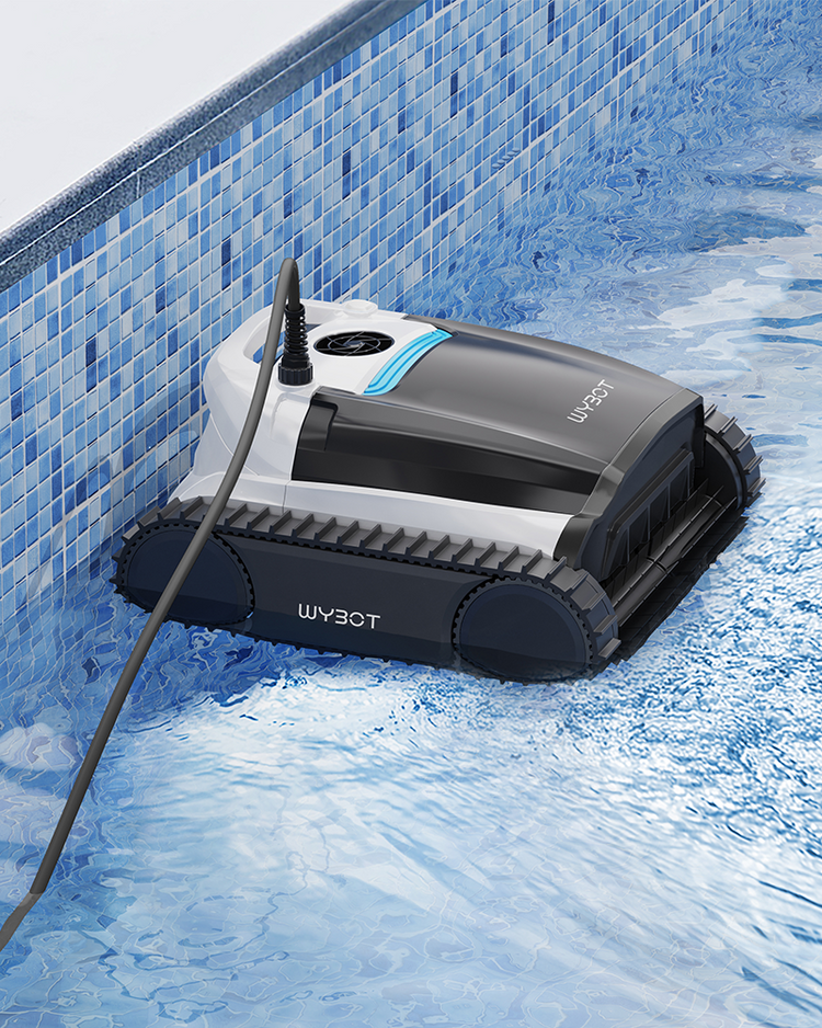 Solar Power WYBOT M1 Ultra Highend Cordless Robotic Pool Cleaner