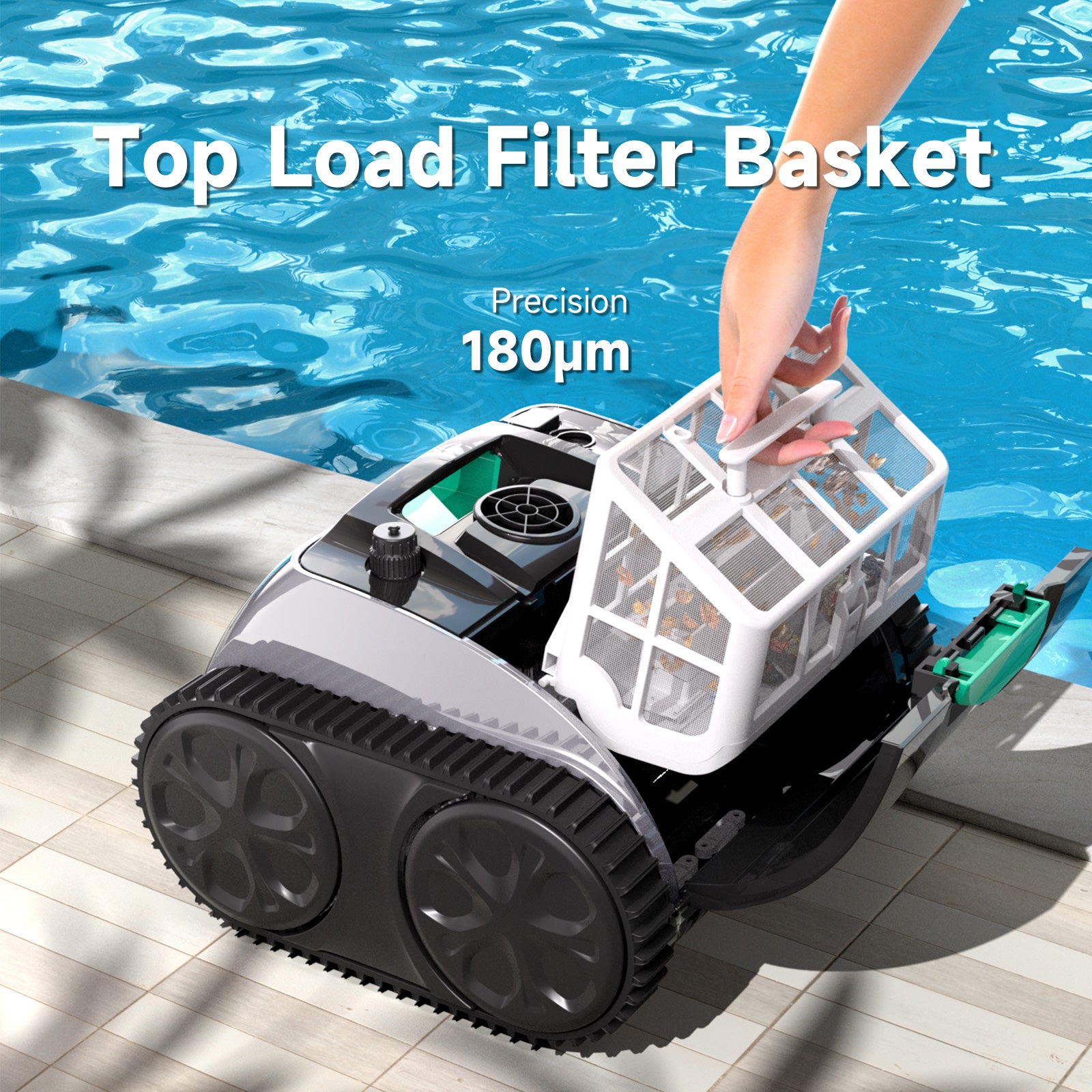 WYBOT C1 Pro Cordless Robotic Pool Cleaner