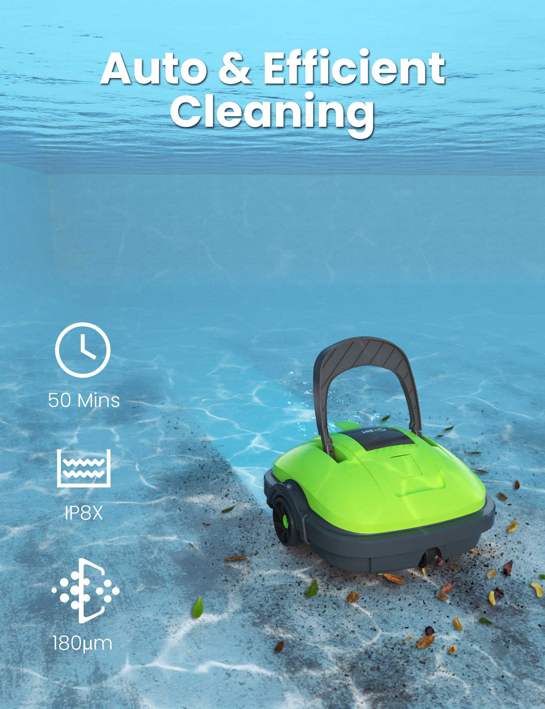 WYBOT Osprey 200 Green Auto Cleaning